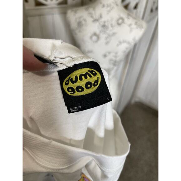 New! Dumbgood Spottie Dottie Sanrio Long Sleeve Graphic Tee Size Large - Picture 3 of 9